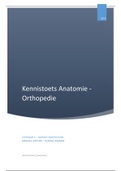 KT Anatomie - Orthopedie