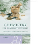 CHEMISTRY FOR PHARMACY STUDENTS