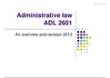 ADL2601- Exam Revision Pack