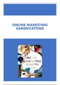 Online marketing de essentie 2021 samenvatting 