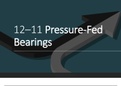 12–11 Pressure-Fed Bearings