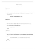 BIOL 101 Quiz 6 / BIOL101 Quiz 6 (3 Latest Versions): Liberty University (Latest 2020,   Already graded A) 	