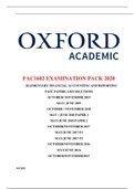 FAC1602 EXAM PACK 2020 UPDATED TO OCTOBER/NOVEMBER 2019