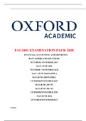 FAC1601 EXAM PACK 2020 UPDATED TO OCTOBER/ NOVEMBER 2019 