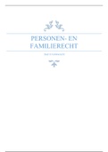 Personen- en familierecht H9-12 (UA)