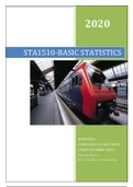 STA1510: BASIC STATISTICS ASSIGNMENT 04 SOLUTIONS, SEMESTER 1, 2020