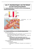 Inleiding tot de algemene ziekteleer - Les 7 Bloed & Immuunsysteem