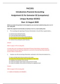 FAC1501 Assignment 01 Semester 02 2020