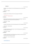 HIEU 201 Lecture Quiz 4 / HIEU201 Lecture Quiz 4 (4 Latest Versions): Liberty University (Latest 2020,   Already graded A) 
