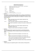 NUR 2407 Section P2 Pharmacology Quiz 2: (Latest): Rasmussen College(Verified answers, Already Graded A)