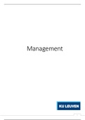 Management  (deel I)(alle lessen   inclusief antwoorden op vragen coronalessen) - BIAG62