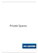 Public and Private spaces PAPER 1 (deel I)(alle lessen   inclusief coronalessen) - BIAG61