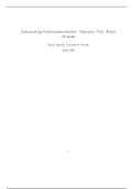 Samenvatting Onderzoeksmethoden (Scheepers) en Statistiek Syllabus