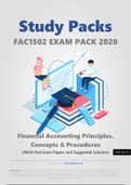 FAC1502 Exam Pack 2020