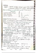 Chemistry 3A, Final exam guide, Hand written