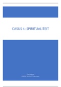 Casus 4 Spiritualiteit - Data-analyse Psychologie Radboud Universiteit
