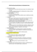 NR 599 Final Study Guide with Week 5 to 8 Reading/Key Points (Latest 2020): Chamberlain College Of Nursing(Ultimate Guide to score A)