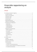 Samenvatting Financiële rapportering en analyse (UA)