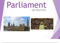 UNIT 2 - Governing the UK - Parliament 