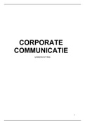 Samenvatting marketingcommunicatie en corporate communicatie