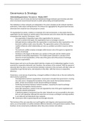 Summary Literature Governance & Strategy 2020