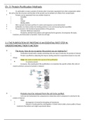 Biochemistry Ch 3 Summary and Notes