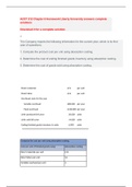 ACCT 212 Chapter 6 Homework Liberty University answers complete solutions &lpar;latest 2022&sol;2023&rpar; Download it for a complete solution&period; 1 Trio Company reports the following information for the current year&comma; which is its first year of operations&period; 1&period; Compute the 