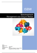 modueleopdracht ISBW module management zorg en welzijn 