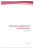 Samenvatting - Strategie leiderschap en Organisatie