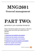 MNG2601: General management part two 