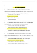 	NR 222 Unit 8 Final Exam / NR222 Unit 8 Final Exam (Latest): Health and Wellness: Chamberlain College of Nursing (Verified answers, download to score A)	