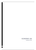Samenvatting Economie B (hoofdstuk 19 t.e.m. 38)