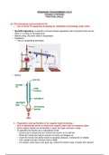 OCR Chemistry A level Module 4.2.3