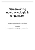 Samenvatting toets neuro oncologie & longtumoren