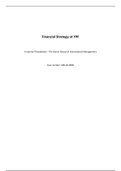 Financial Strategy at YPF - case solution