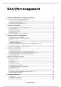 Samenvatting Bedrijfsmanagement IOR1 (Academiejaar 2019-2020)