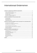 Samenvatting Internationaal Ondernemen IOR1 &lpar;Academiejaar 2019-2020&rpar;