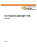 Nutritional Assessment leerverslag