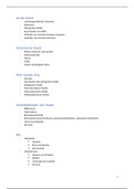 Samenvatting van alle lijstjes van pneumologie (mogelijke open vragen)
