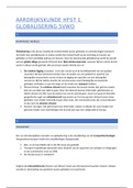 Aardrijkskunde Hoofdstuk 1 Globalisering samenvatting 5VWO