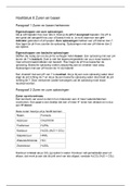 Scheikunde &lpar;Chemie&rpar; Samenvatting Hoofdstuk 6 Zuren en basen
