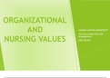 NRS451VN Week 4 Assignment, Organizational Cultures and Values Presentation.pptx