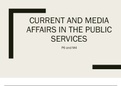 Public Services - Current and Media Affairs P6 M4