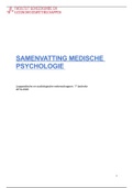 Samenvatting medische psychologie Portzky