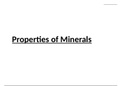 1.2 Properties of Minerals (Chapter 1: Minerals)
