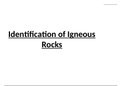 2.2 Identification of Igneous Rocks (Chapter 2: Igneous Rocks and Processes)