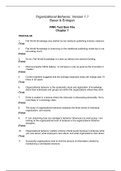 MGT 360 Organizational Behavior All Chapters; California State University (NR)