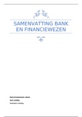 Bank en Financiewezen ( boek   slides )