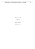 [Solved] ACCT 311 Research Paper / BUSINESS ETHICS IN MANAGERIAL ACCOUNTING