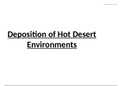 3.13 Deposition of Hot Desert Environments (Chapter 3: Sedimentary Rocks and Processes)